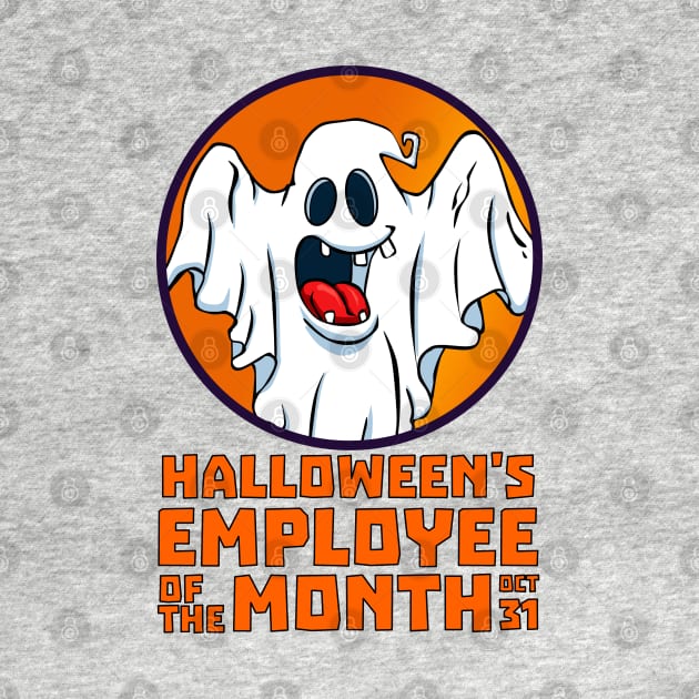 Haloween Employee of the Month | Ghost by Ashley-Bee